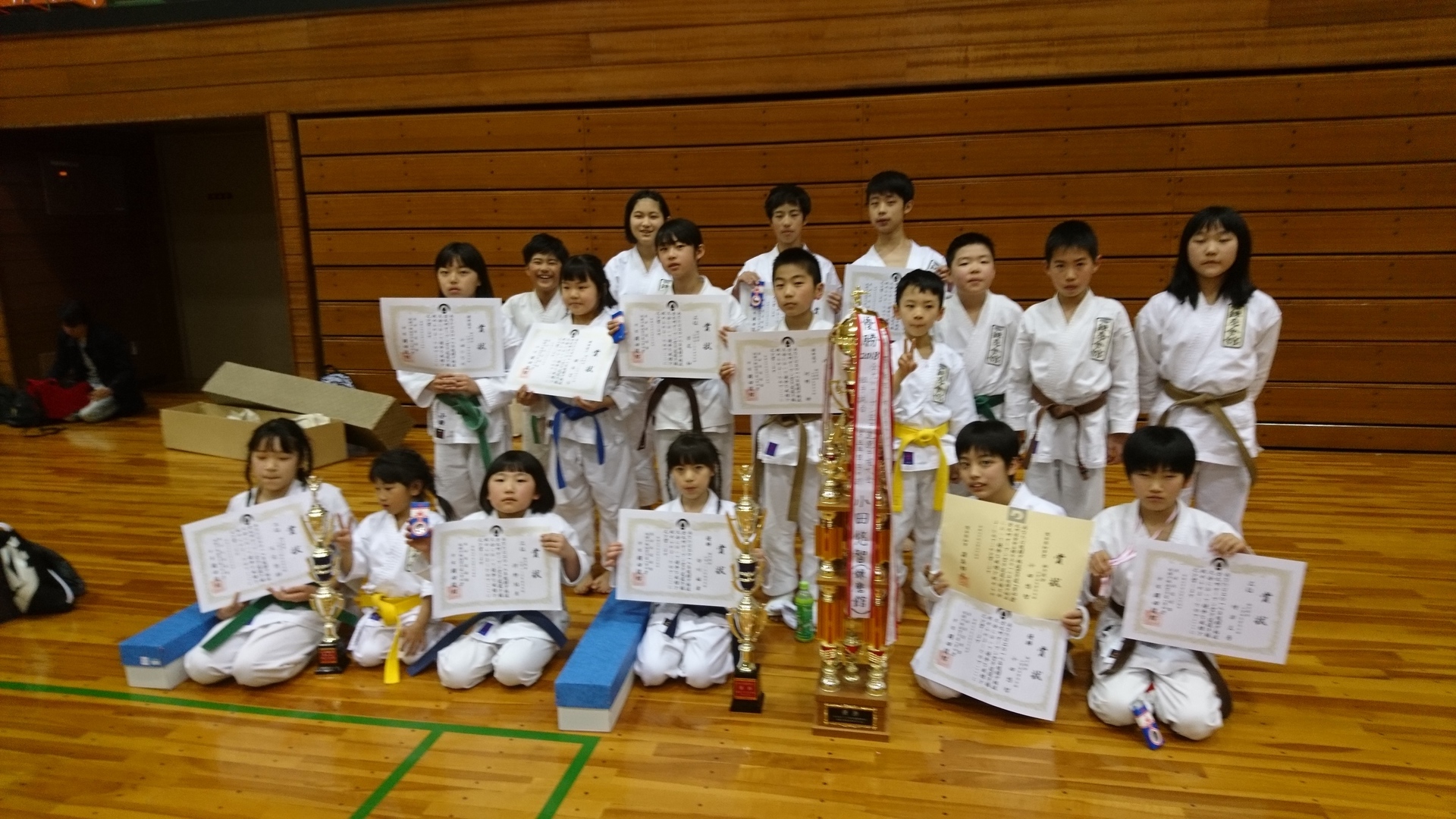 ２０１８年全九州オープン空手道選手権大会 月心会 琉球古武道空手 錬磨會舘